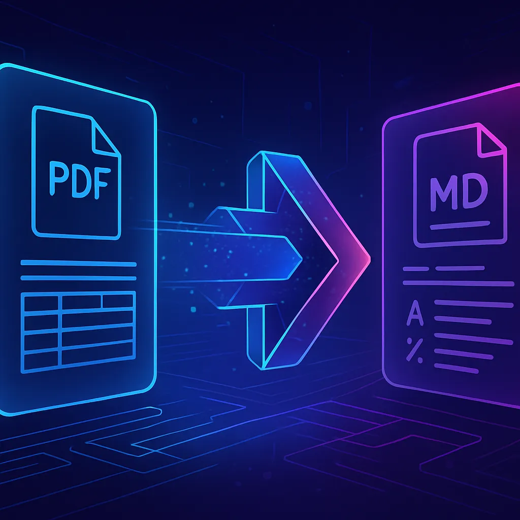 PDF to Markdown Conversion Tools: Beyond the Hype - A Deep Dive into MarkItDown, Docling, and Mistral Document AI featured image